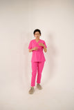 Pink Feathersoft™ Milano Scrub Set