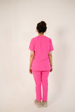 Pink Feathersoft™ Milano Scrub Set