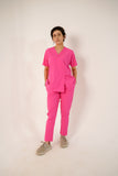Pink Feathersoft™ Milano Scrub Set