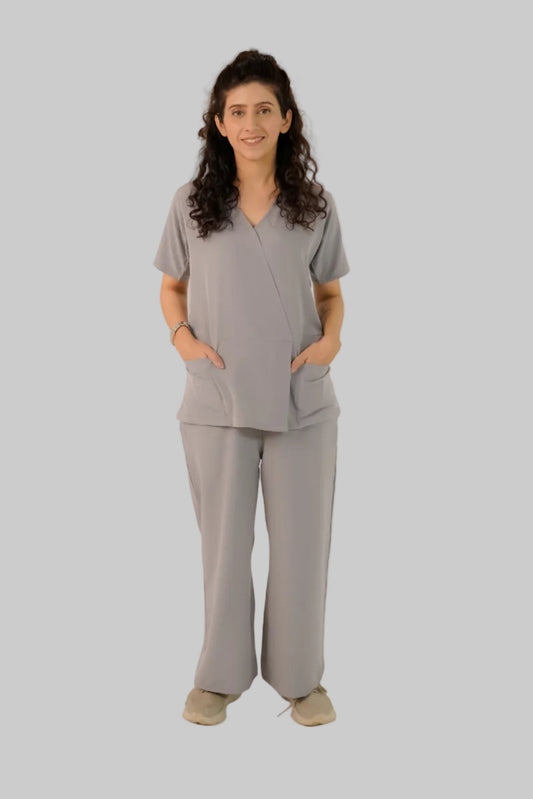 Oslo Grey Feathersoft™ Milano Scrub Set