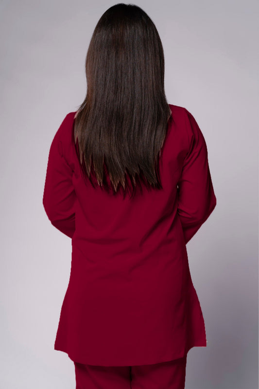 Zipflex Mulberry Maroon – Stylish & Flexible Activewear