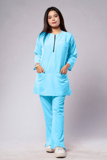 Zipflex SkyBlue – Stylish & Comfortable Activewear