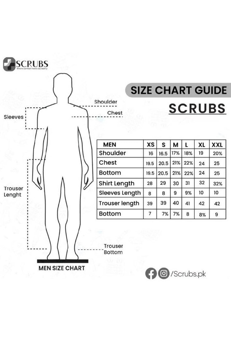 Lilac Men's Scrubs - Scrubs Pk